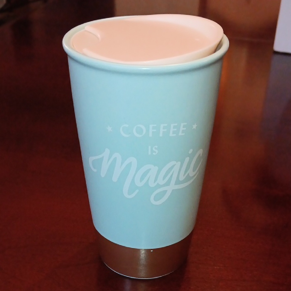 Starbucks Ceramic Double Wall Coffee Is Magic Travel Mug